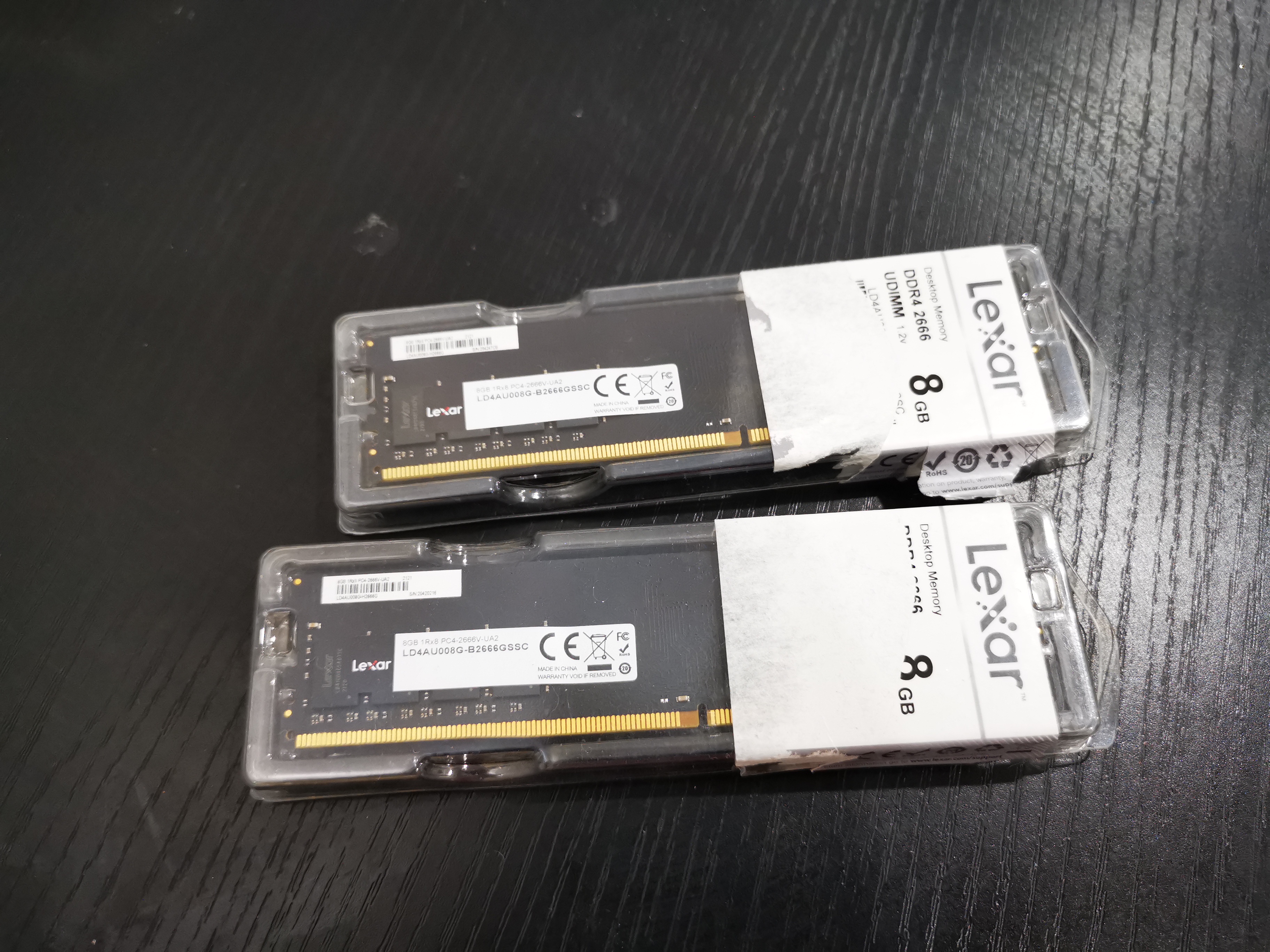 Ram LEXAR DDR4 8GB (8GBx1) 2666MHz