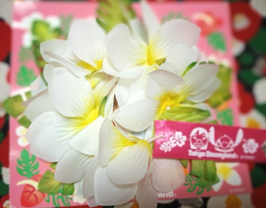 Tokyo Disneyland Polynesian terrace Stitch สร้อยข้อมือสไตล์ ฮาวาย สติช ของแท้จาก โตเกียวดิสนีย์แลนด์ ญี่ปุ่น