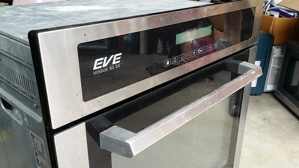 ซ่อมเตาอบไฟฟ้า ยี่ห้อ EVE รุ่น Vogue 60 ss อาการเครื่องไม่ทำงาน
