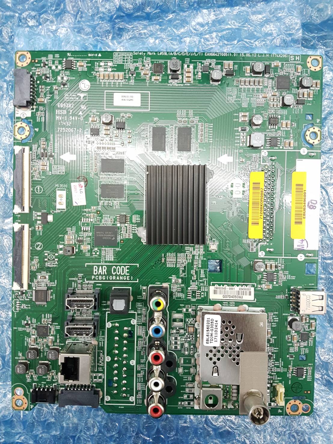 EBU63496001 ใหม่ 55UF680T-TA / 55UH600T-TA.BTMWLJV/ 55UH600T.ATM
