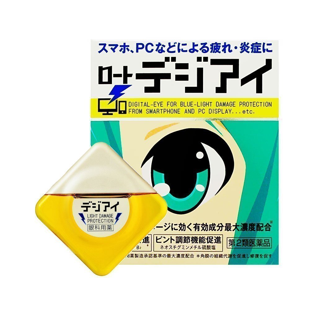 🔥(Hot Item)💥Rohto Digital-Eye (Rohto PC ฉลากใหม่!!)✨สำหรับผู้ใช้คอมพิวเตอร์และสมาร์ทโฟนโดยเฉพาะ : เย็นระดับ 2💥ขนาด 12ml.