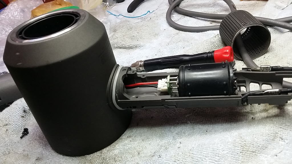 ซ่อมได้เป่าผม ยี่ห้อ DYSON รุ่น Supersonic HD03 อาการเครื่องทำงานแต่ลมไม่ออก