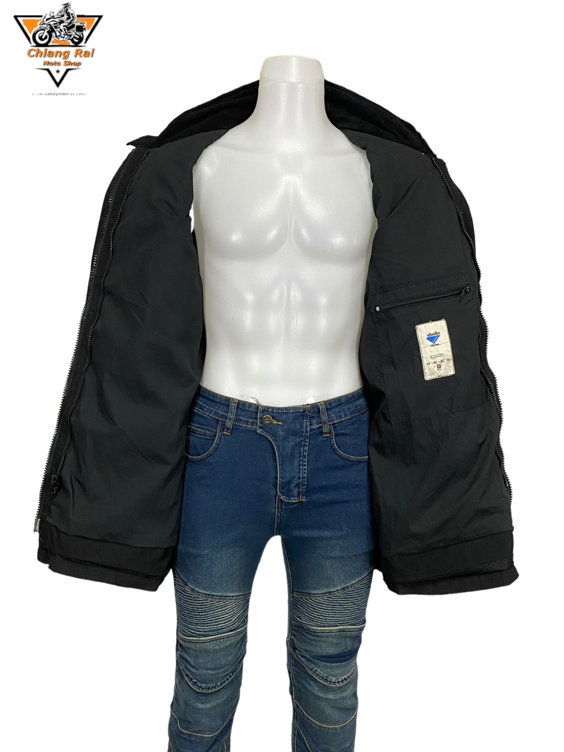 เสื้อขี่มอเตอร์ไซด์( มือสอง) RCTA 337 อก 50 " ยาว 31 "(XL)RICHA**