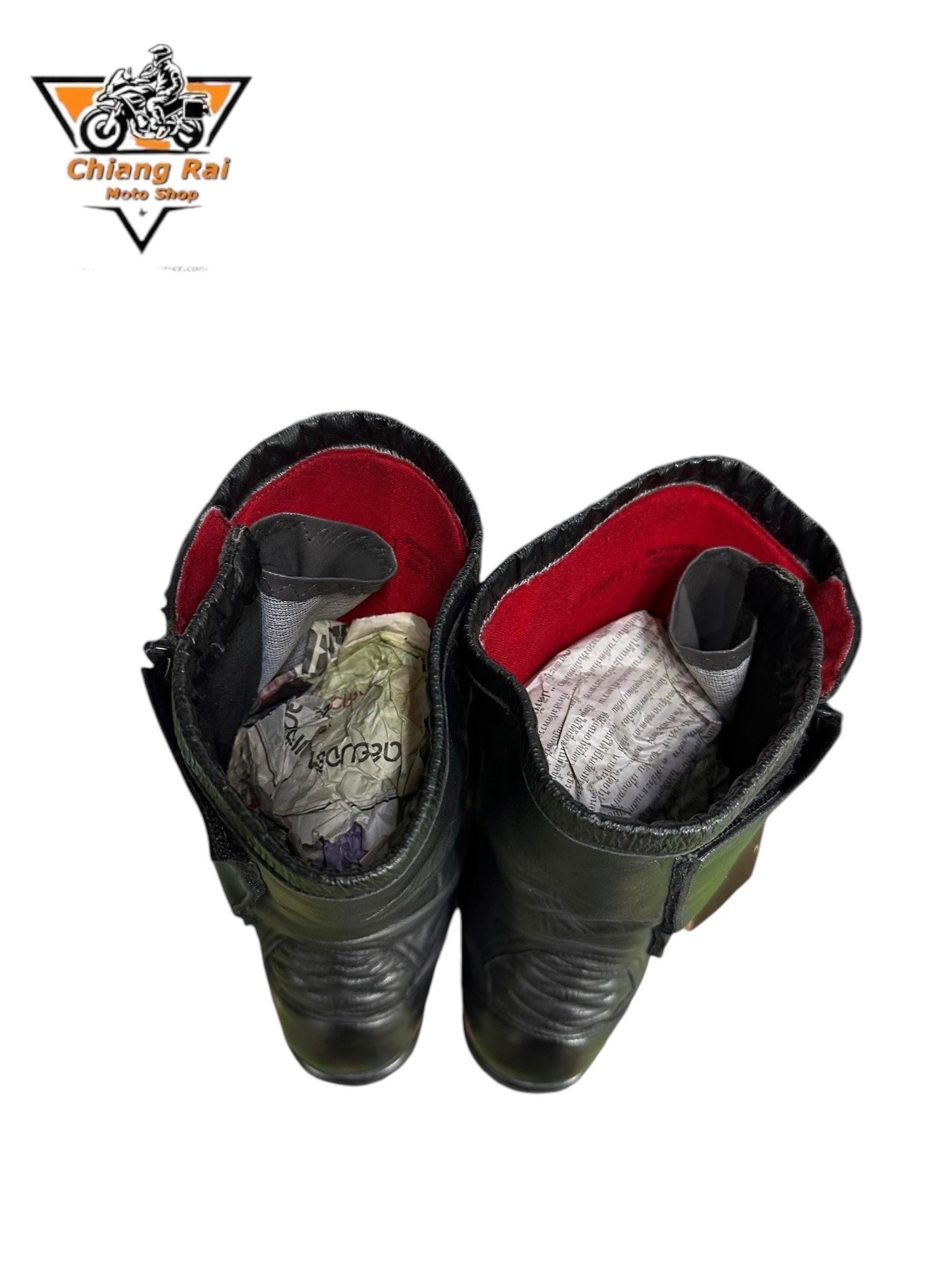 รองเท้าขี่มอเตอร์ไซด์( มือสอง) RCBS-801 Size ขนาดจากป้าย 40:EUR / 6:UK / 25:Cm.(daytona)