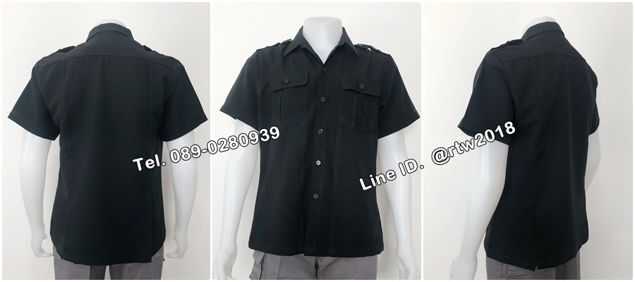 รหัส F5 : เสื้อซาฟารีสีดำ
