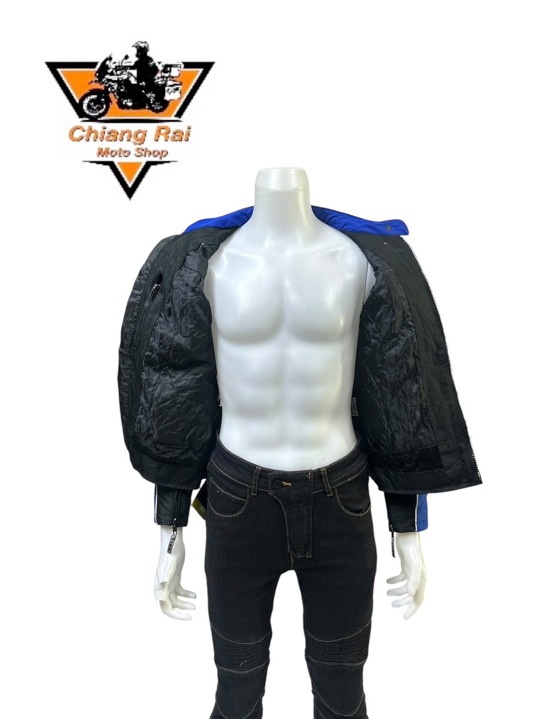 เสื้อขี่มอเตอร์ไซด์( มือสอง) CRSB 072 : อก 40" ยาว 24" (S) **OSX**