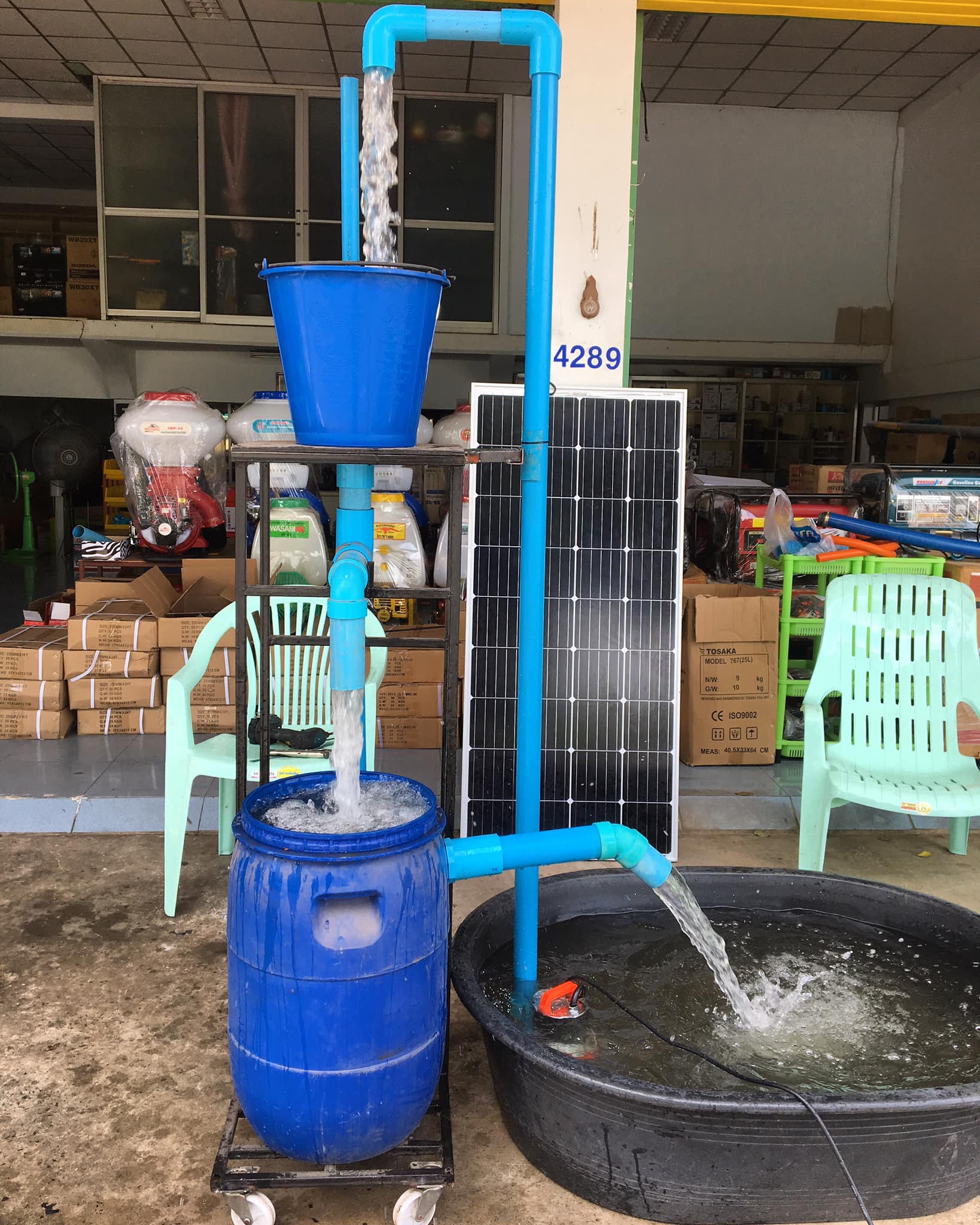 ปั้มน้ำไดโว่ DC24 V 2นิ้ว