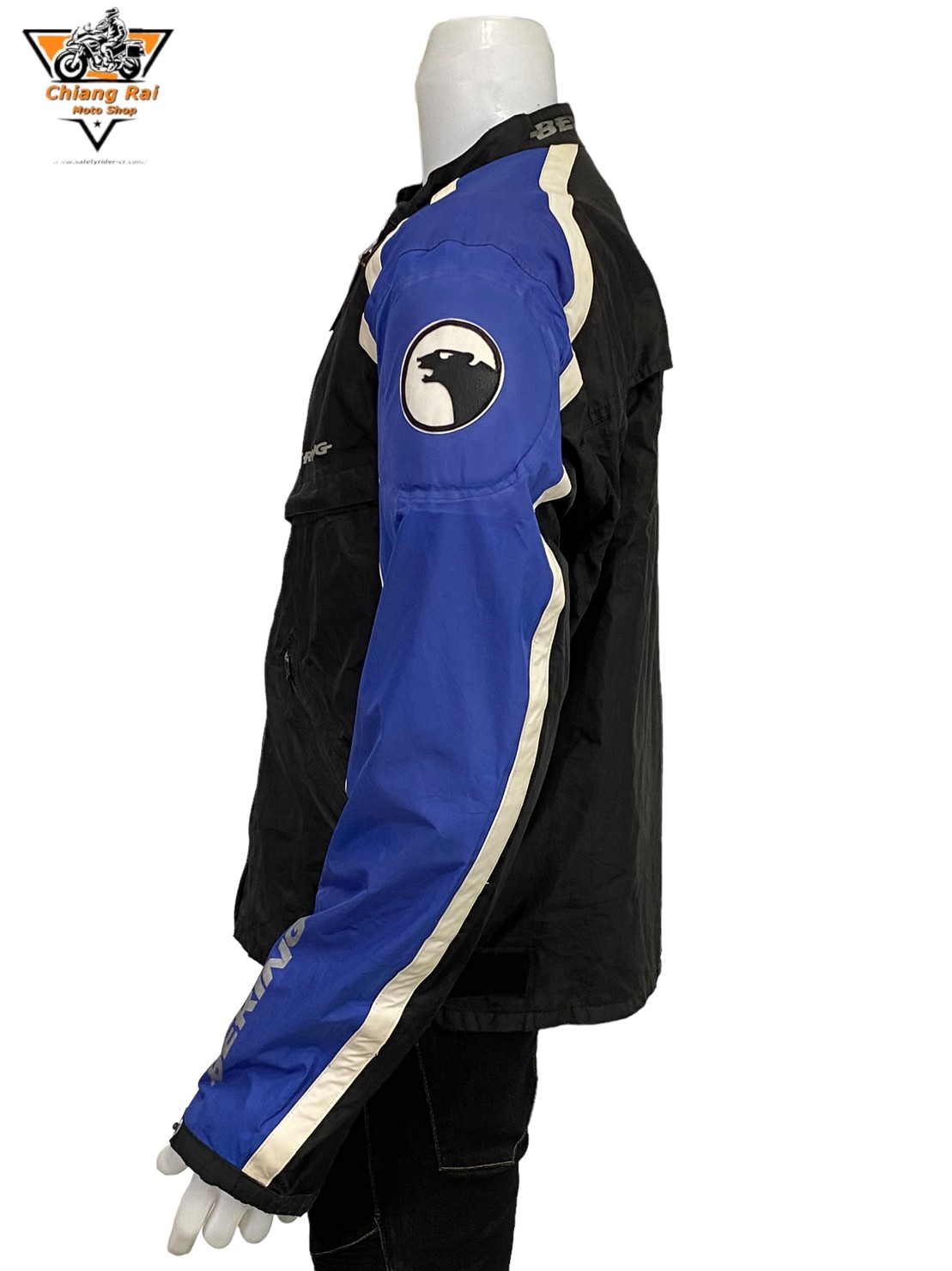เสื้อขี่มอเตอร์ไซด์( มือสอง) RCSA 548: อก 48" ยาว 25" (L) **BERING**