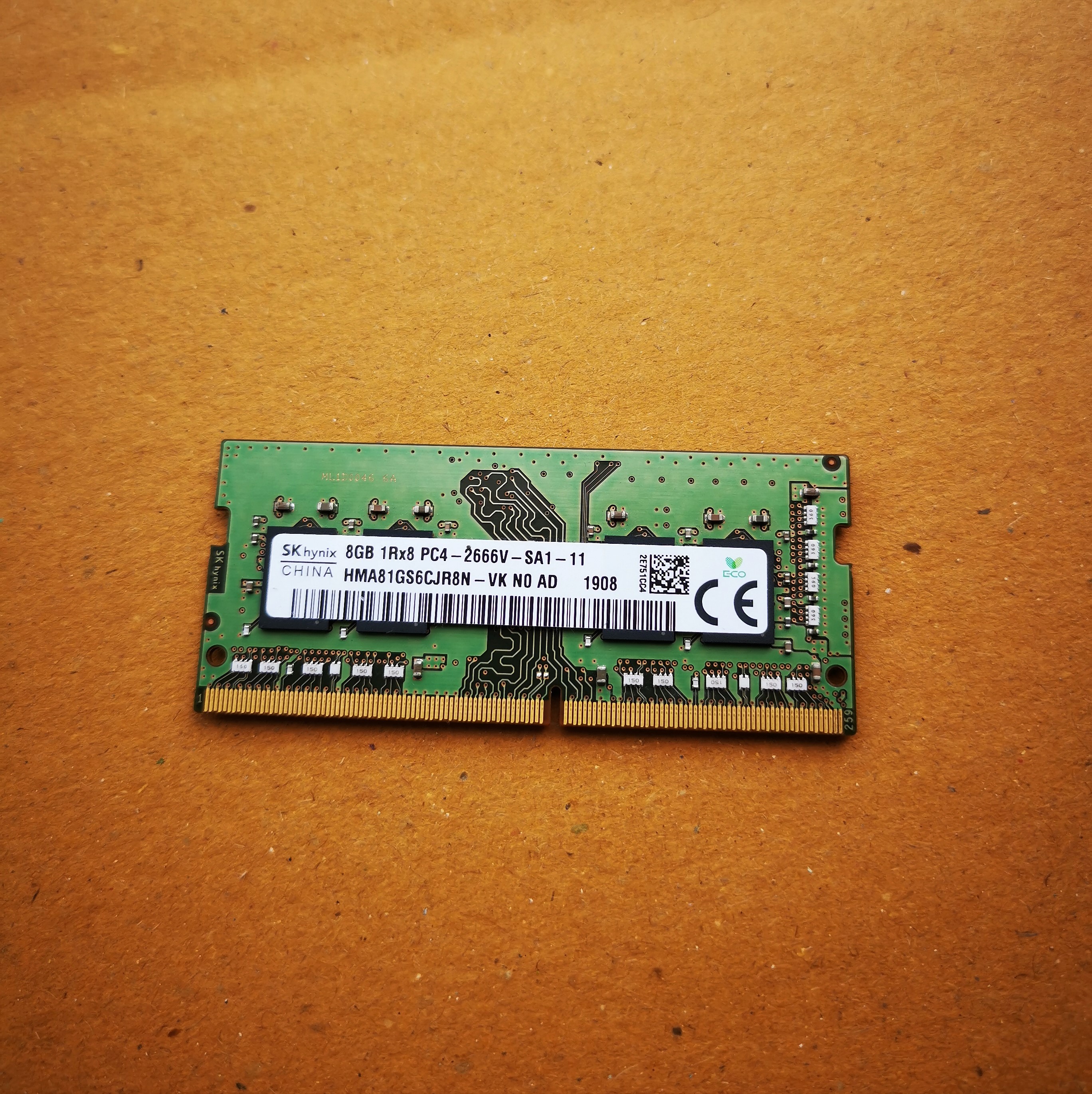 Ram NB SK hynix DDR4 8GB(8*1)/2666