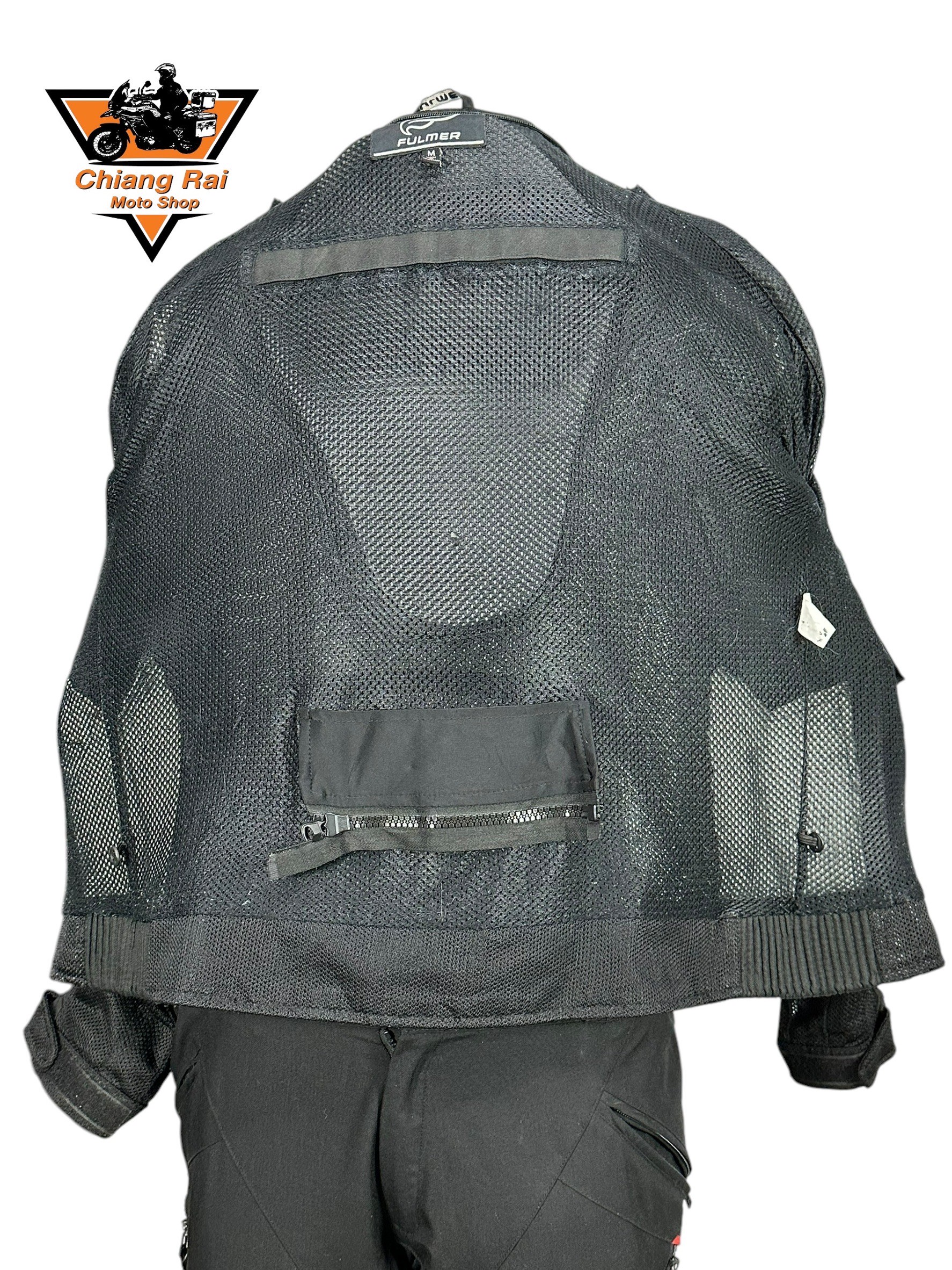 เสื้อขี่มอเตอร์ไซด์( มือสอง) RCSA 992 : อก 48" ยาว 27" (L) **FULMER**
