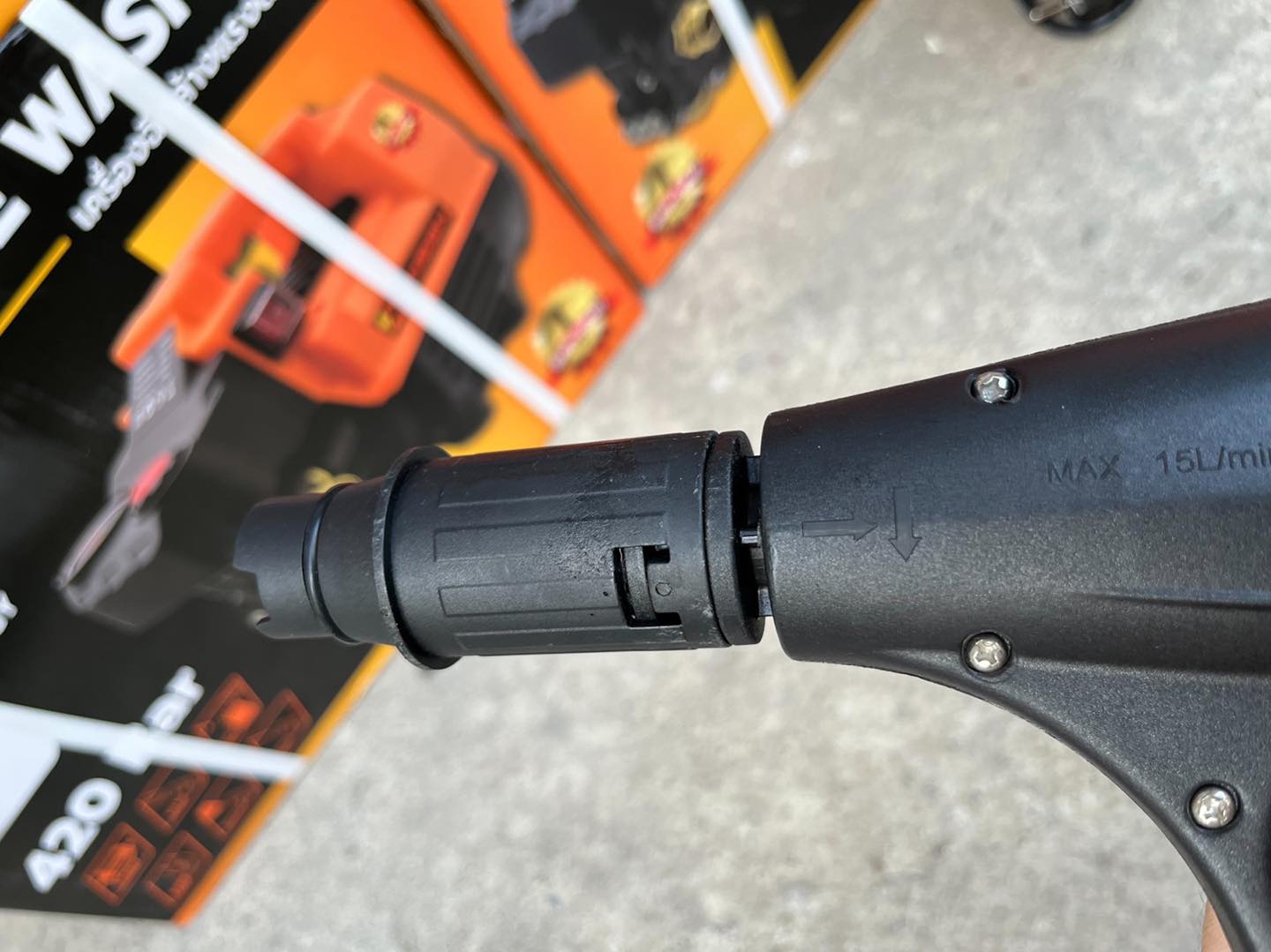 เครื่องอัดฉีดแรงดันสูง ยี่ห้อ Onsen 420 บาร์