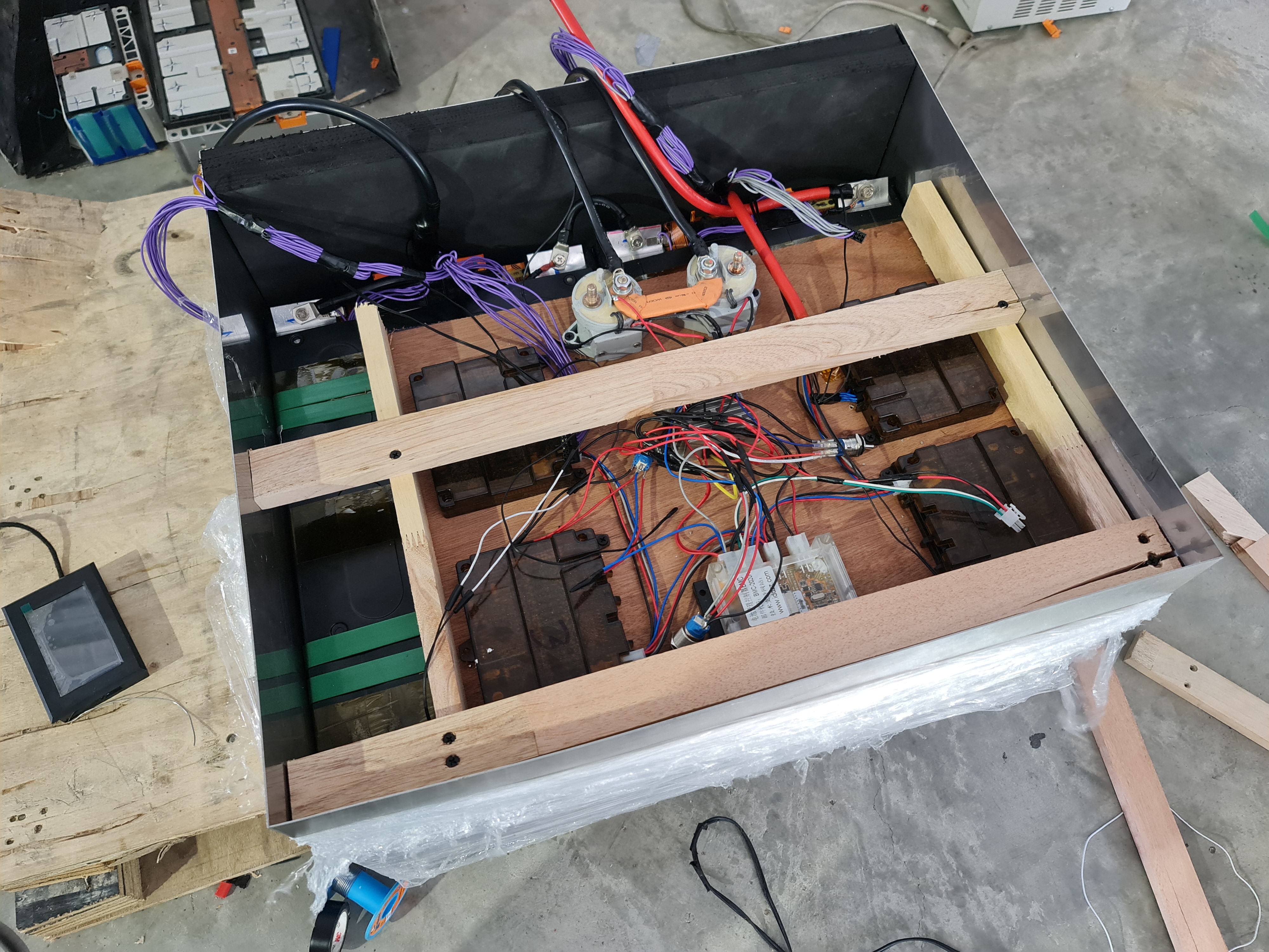 แบตเตอรี่รถยกไฟฟ้า โฟลลิฟท์ ไฟฟ้า 72v 400Ah