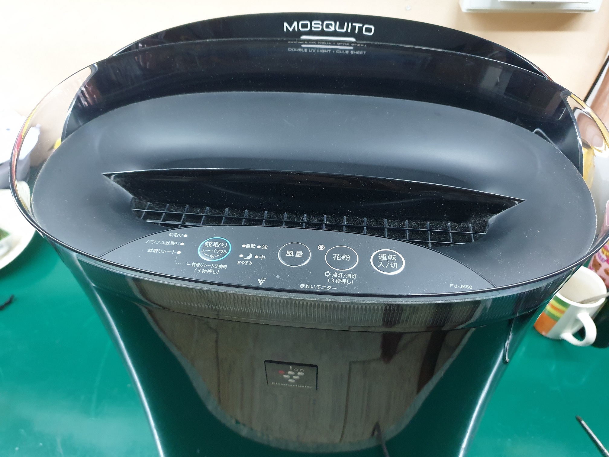 ซ่อมเครื่องฟอกอากาศ ยี่ห้อ SHARP รุ่น FU-JK50-B อาการเครื่องซ๊อตเสียบไฟผิด