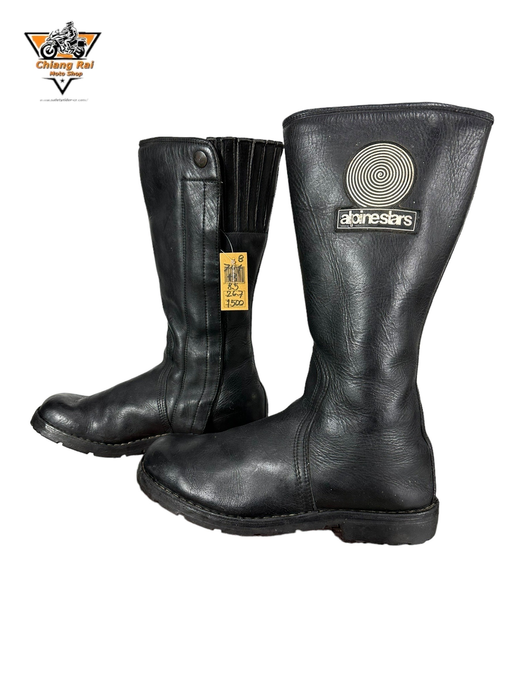 รองเท้าขี่มอเตอร์ไซด์( มือสอง) RCBS-704 Size ขนาดจากป้าย 43:EUR / 8.5:UK / 26.7:Cm.(alpinestars)