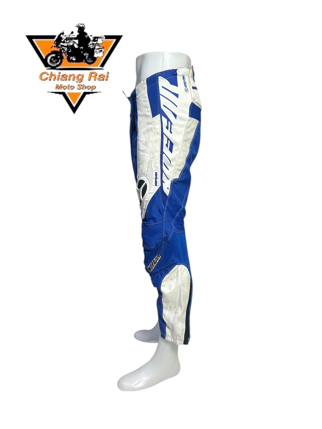 กางเกงขี่มอเตอร์ไซด์ ( มือสอง ) E&A 666: เอว 36" ยาว 29" **NOFEAR**