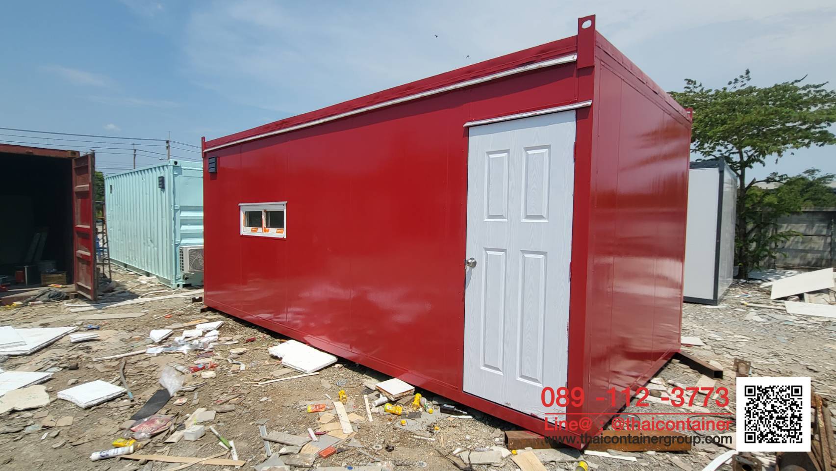 ตู้ออฟฟิต ผนัง สำเร็จรูป 3*6 ม. ผลิตตามแบบ