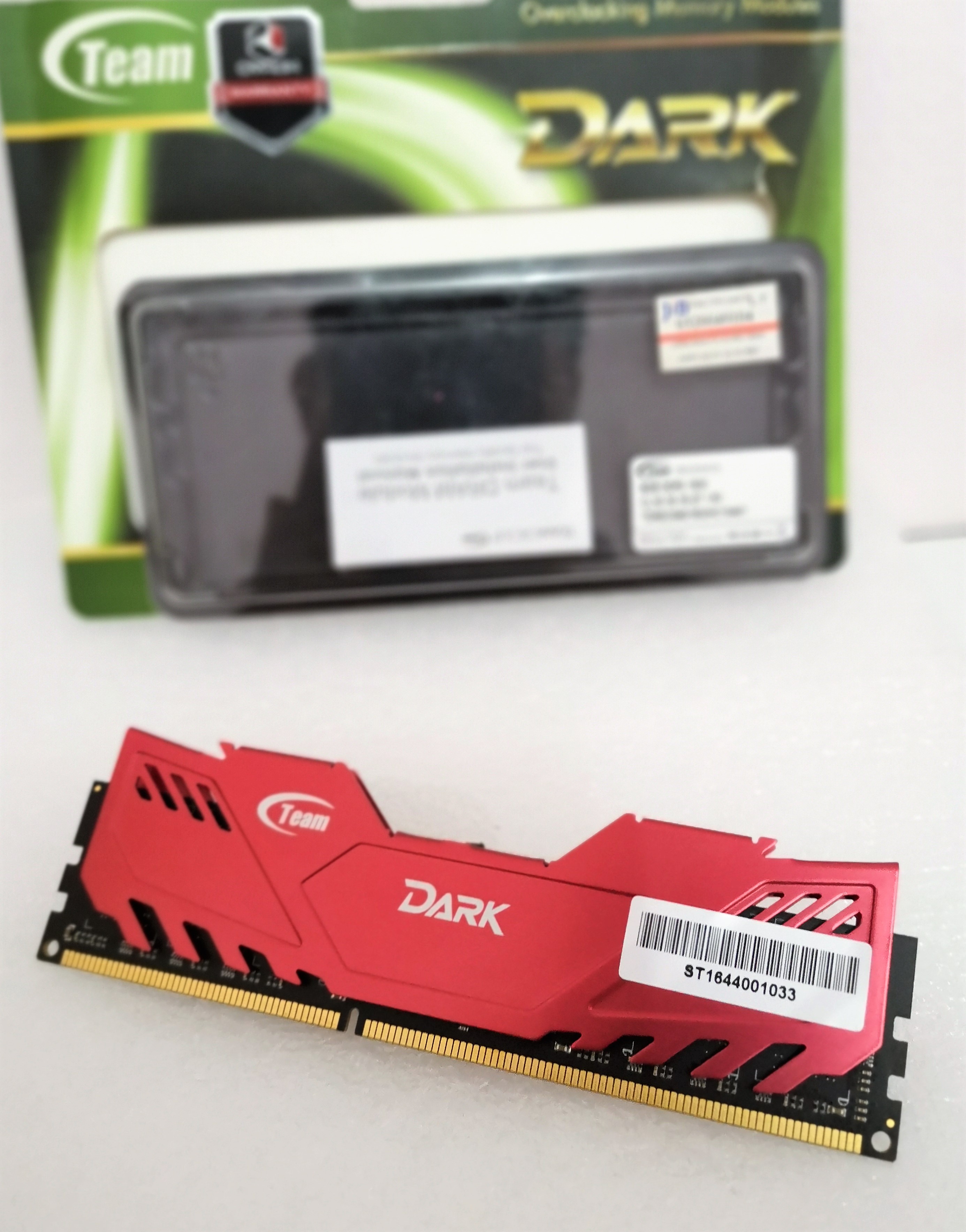 Ram Team Dark ddr3 8G(8*1) Bus1600 (red)