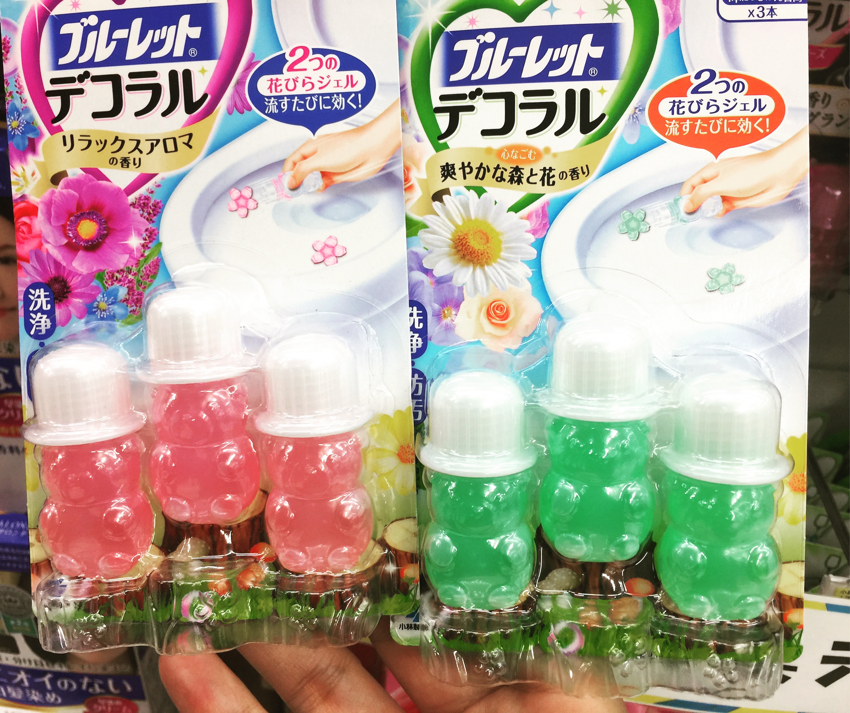 Kobayashi Toilet Bowl Cleaners | เจลหมีทำความสะอาดชักโครก