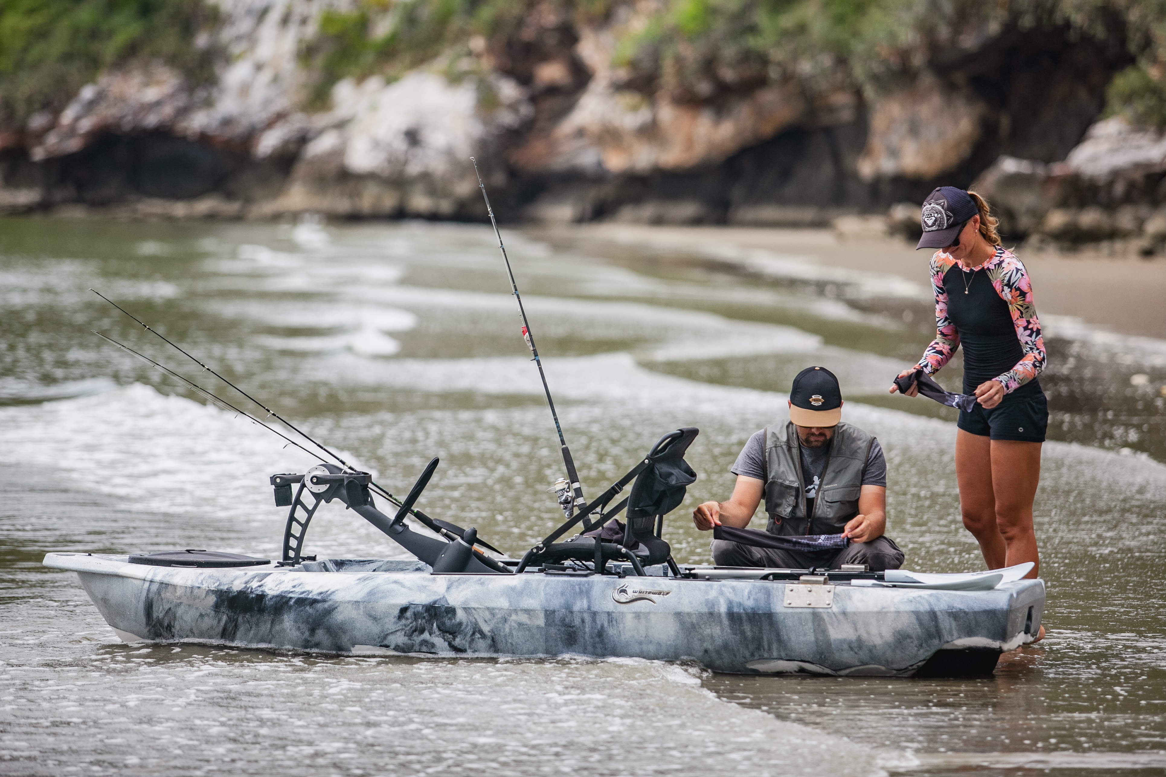 เรือคายัคเท้าปั่นรุ่นแมนต้า 2 / Manta II