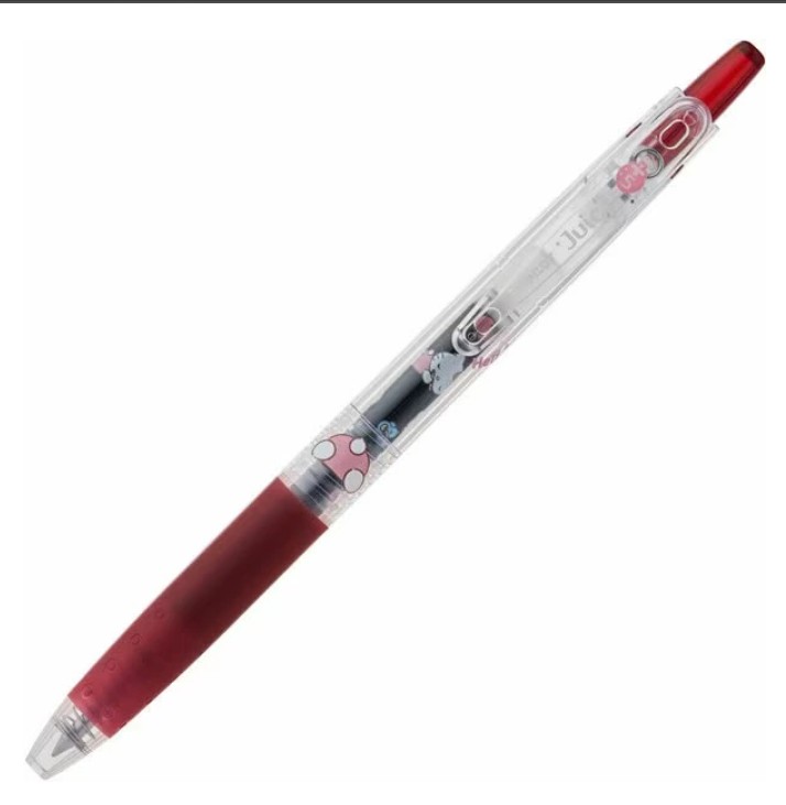 Pilot SANRIO Characters Juice pen Hello kitty คิตตี้ ปากกาลูกลื่นหมึกเจล สีดำ 0.5 mm ซานริโอ้ ของแท้จาก ช้อปซานริโอ้ ญี่ปุ่น SANRIO SHOP MADE IN JAPAN
