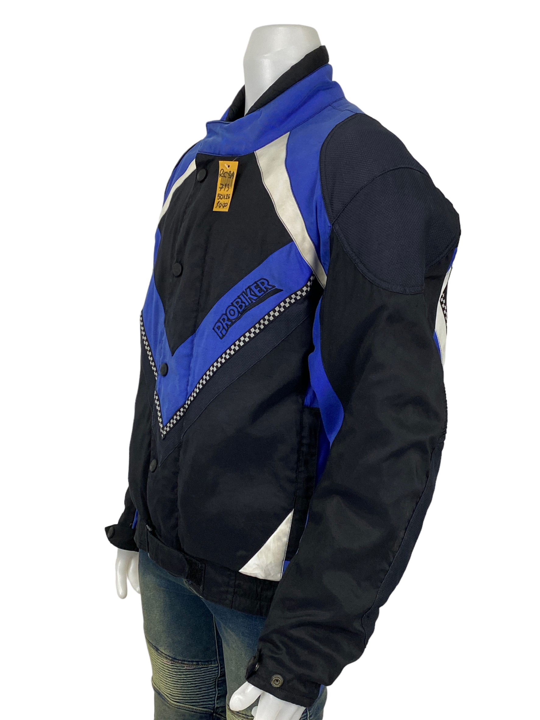 เสื้อขี่มอเตอร์ไซด์( มือสอง) RCSA 713: อก 50" ยาว 26" (XL)**PROBIKER**