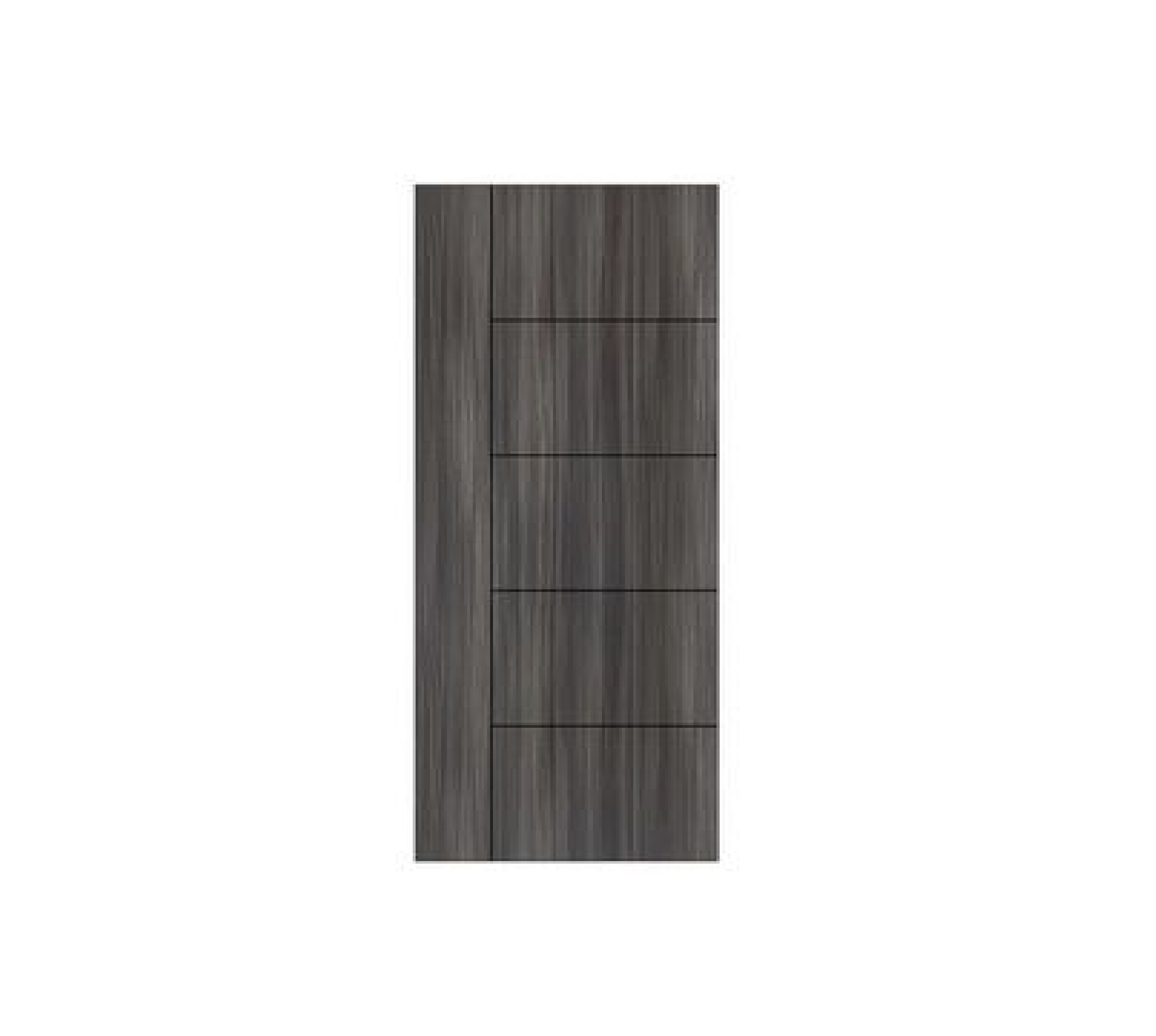 LEOWOOD ประตูปิดผิวเมลามีน iDoor S6-06 80x200cm. CINEREO OAK