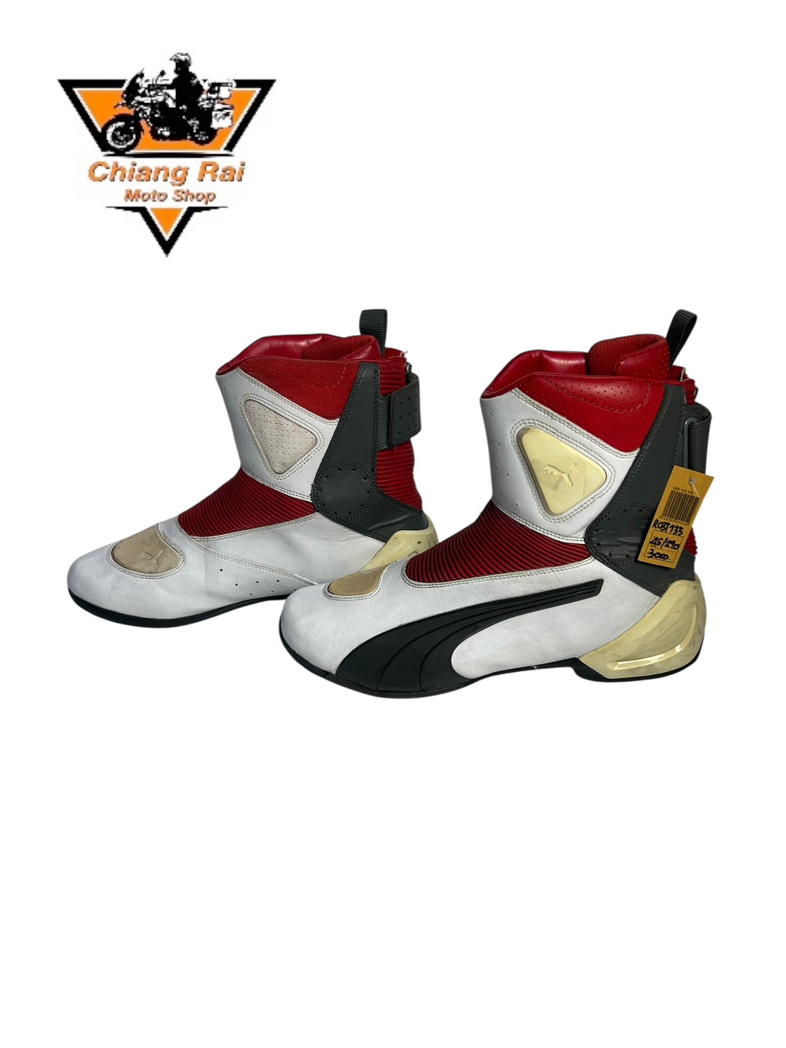 รองเท้าขี่มอเตอร์ไซด์( มือสอง) RCBT-135 Size ขนาดจากป้าย 45:EUR / 10.5:UK / 28.5:Cm.(PUMA)