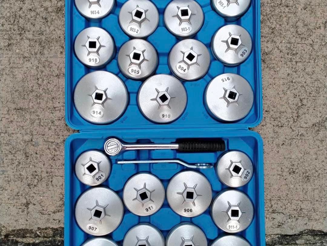 ชุดถอดกรองน้ำมันเครื่องทรงถ้วย ยี่ห้อ VERGIN