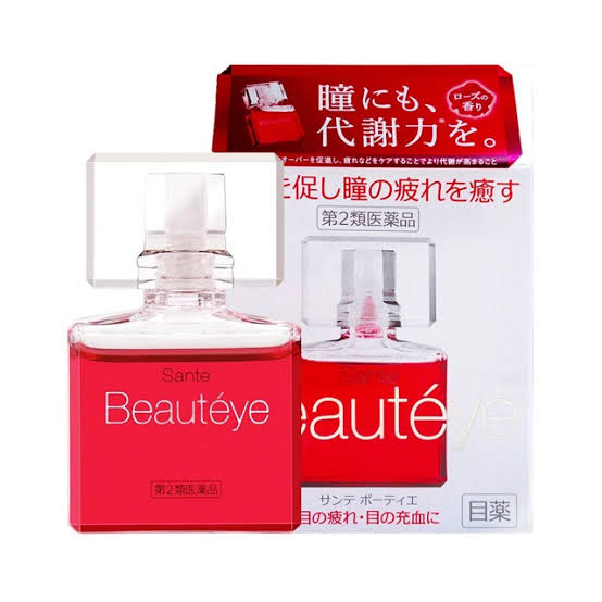 Sante Beauteye Anti-Aging น้ำตาเทียมสูตร Anti-aging กลิ่นกุหลาบ🌹ดวงตาชุ่มชื้นกระจ่างใส มองเห็นชัดเจนขึ้น เย็นระดับ 3 ขนาด 12 ml.