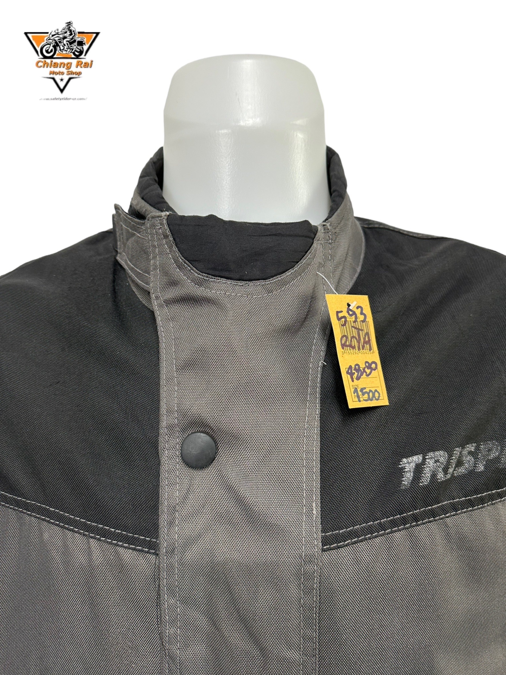 เสื้อขี่มอเตอร์ไซด์( มือสอง) RCTA 553: อก 48" ยาว 30" (L) **TRISPEED**