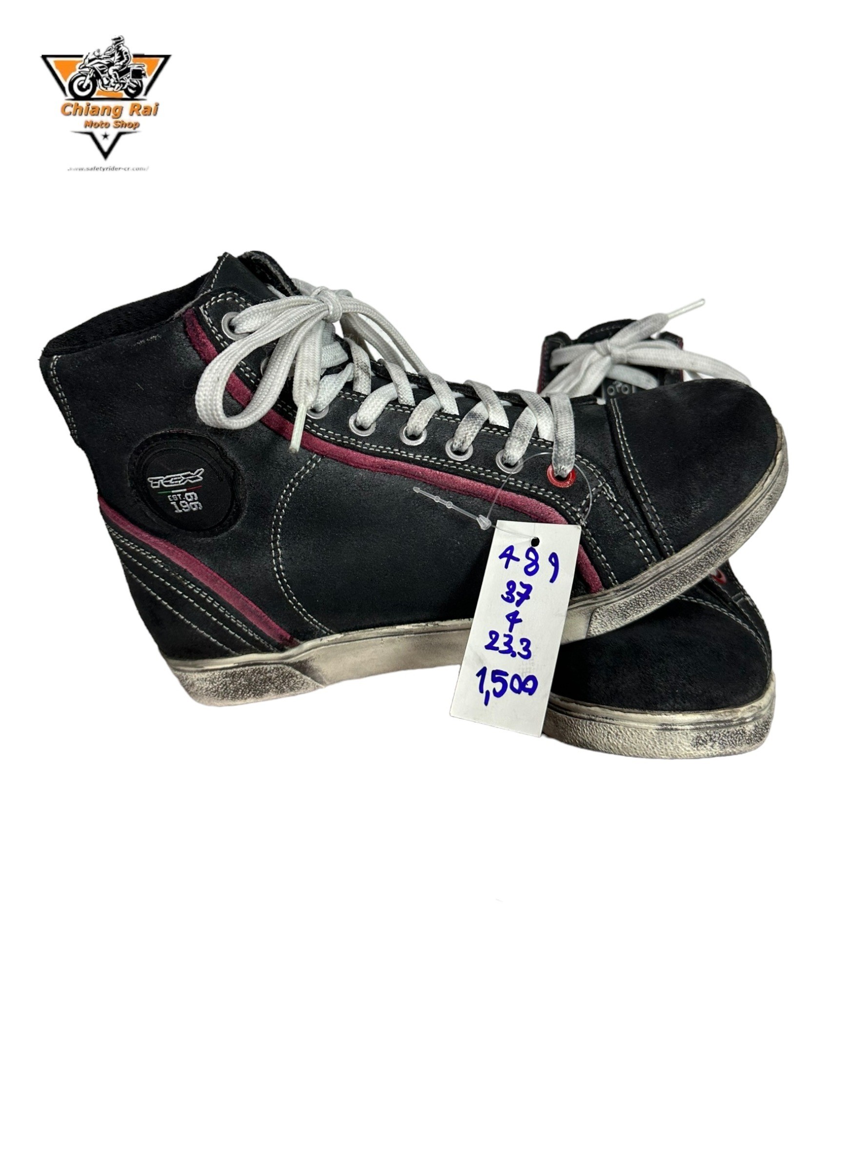 รองเท้าขี่มอเตอร์ไซด์( มือสอง) RCBS-489 Size ขนาดจากป้าย 37:EUR / 4:UK / 23.3:Cm.(TCX)