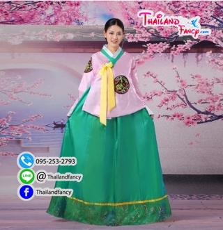 ชุดแฟนซีผู้หญิงสำหรับเช่า เช่าชุดแฟนซีเกาหลี ชุดฮันบกเกาหลี Korea Costume ชุดคอสเพลย์ฮันบกหญิง ชุดฮันบกสีแดง สีเหลือง สีชมพู สีเขียว
