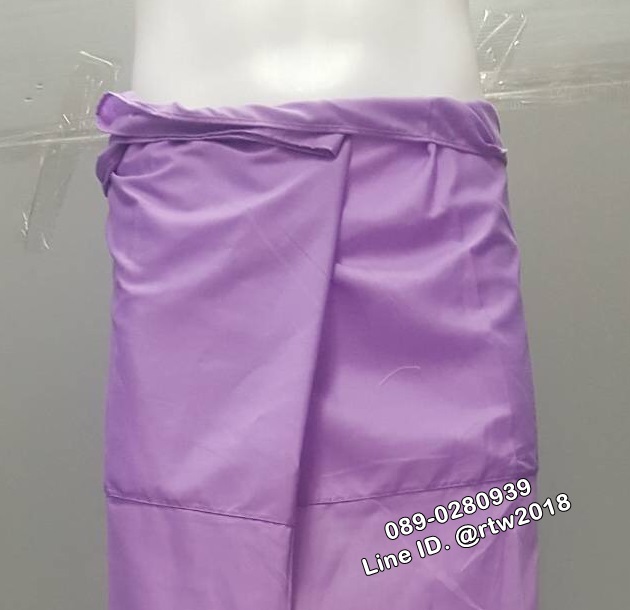 รหัส E24 : กางเกงเลขายาวสีม่วงอ่อน