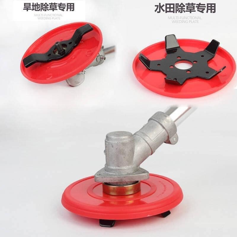 ใบตัดหญ้าร่องนา 2in1 1ชุด มีใบมีด 2 ชิ้น ( ใบ 2 แฉก และ 5 แฉก )