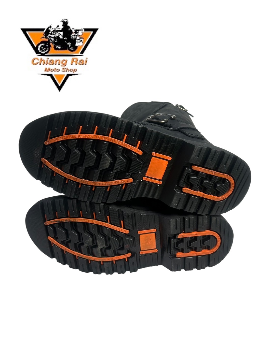 รองเท้าขี่มอเตอร์ไซด์( มือสอง) RCBT-095 Size ขนาดจากป้าย 43:EUR / 9:UK / 27.5:Cm.(Detlev Louis)