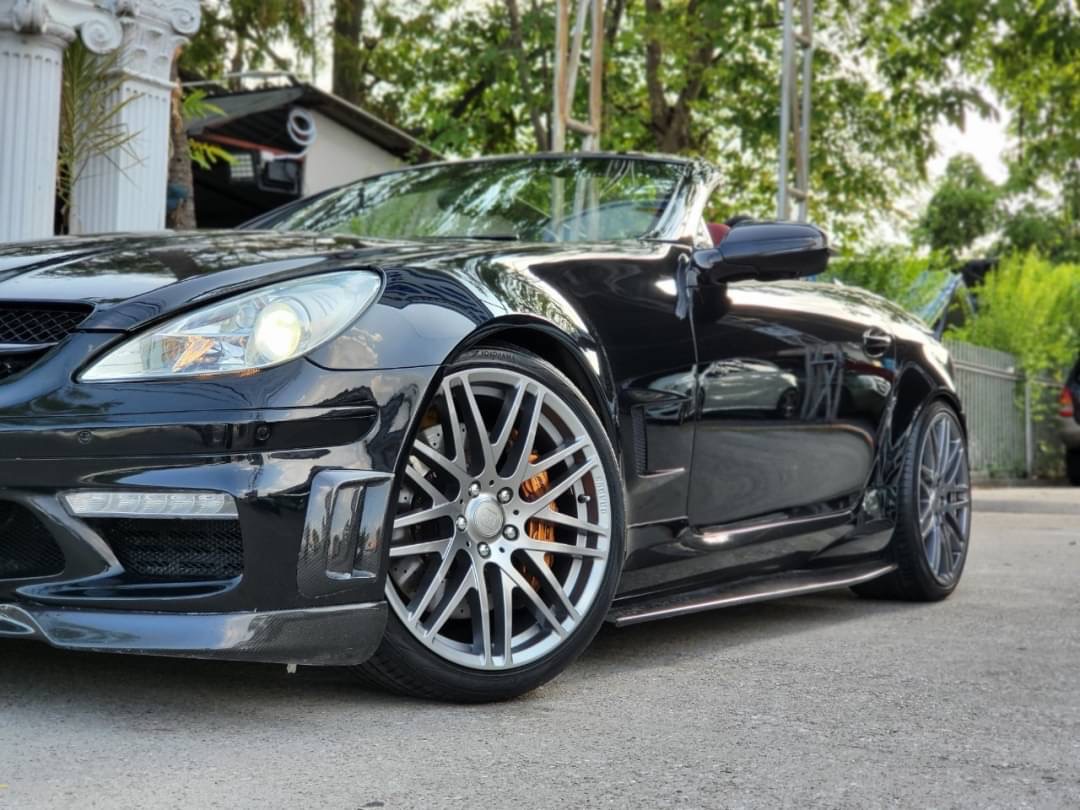 MERCEDES-BENZ SLK200 Kompressor Roadster แต่ง SLK55 AMG Style R171 Facelift ปี 2009