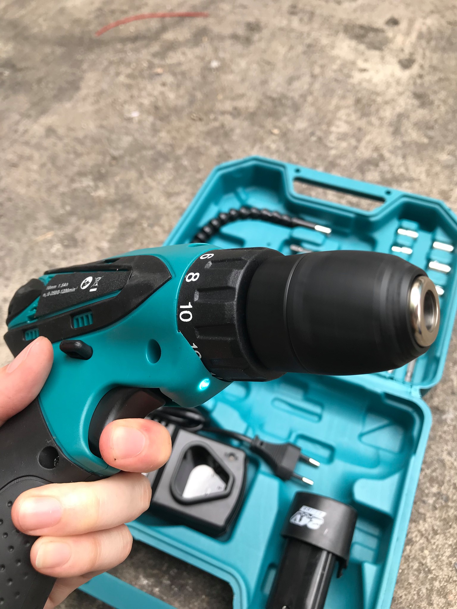 สว่านไร้สาย สว่านแบตEnzo 24V