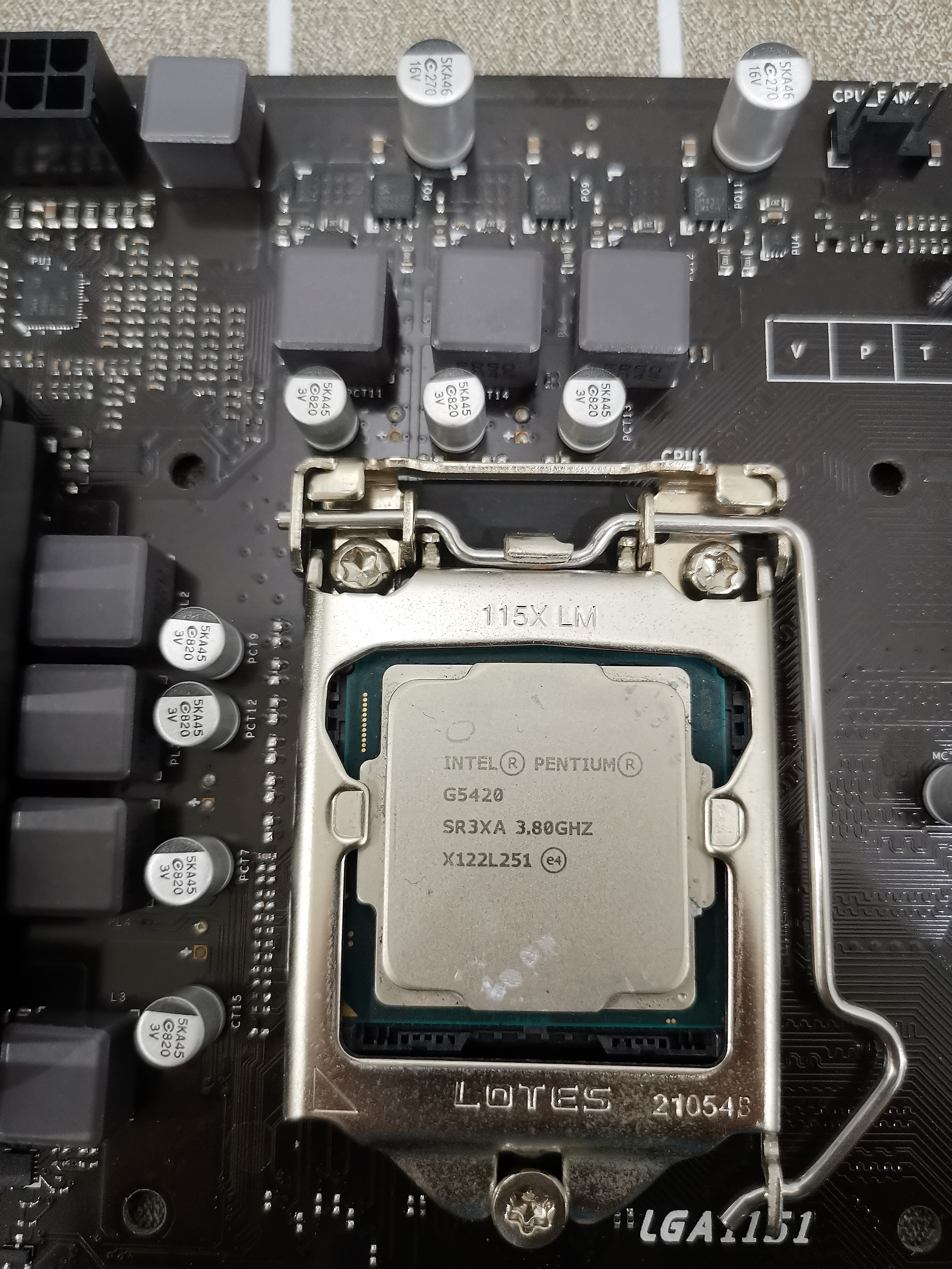 เซ็ตมัดรวม บอร์ด TB360 + Pentium G5420 + Ram DDR4 4/2666