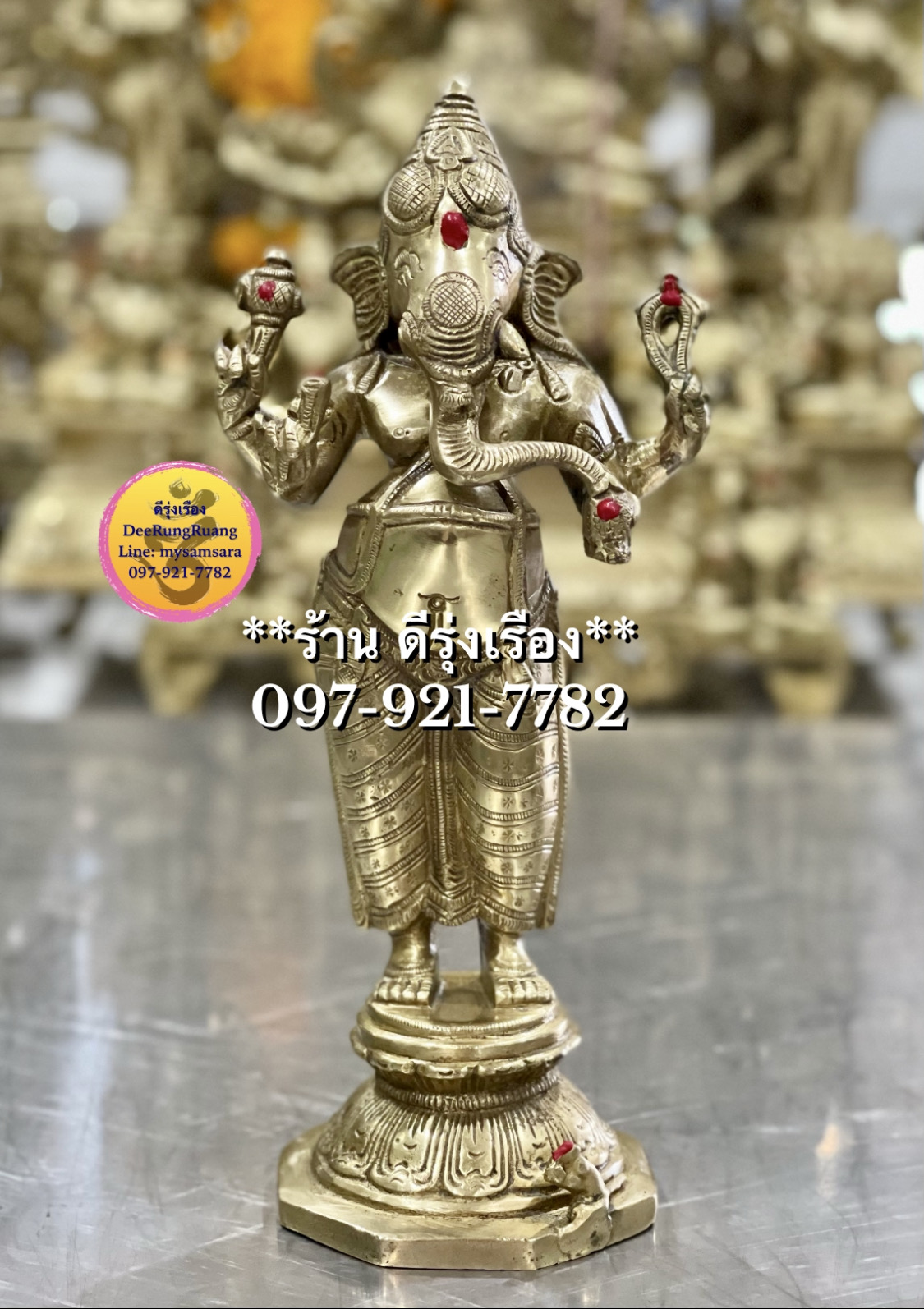 พระพิฆเนศ ปาง รีนาโมจัน คณปติ ***ประทับยืน***