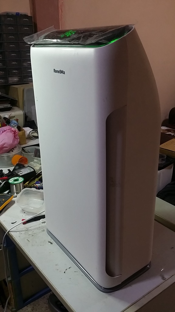 ซ่อมเครื่องฟอกอากาศ ยี่ห้อ RENESOLA รุ่น AP-80A38 อาการเปิดไม่ติด