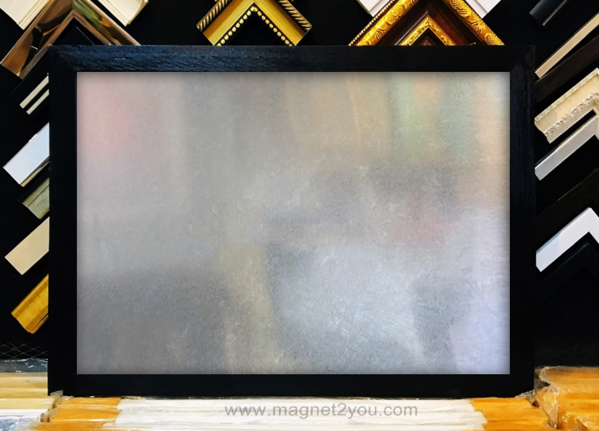 กระดานบรอนซ์ 60x80 ติดผนังเลือกสีกรอบได้