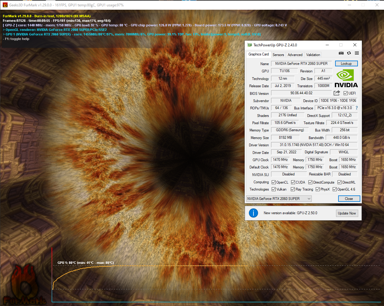 Gainward RTX 2060 SUPER 8GB GDDR6 256Bit