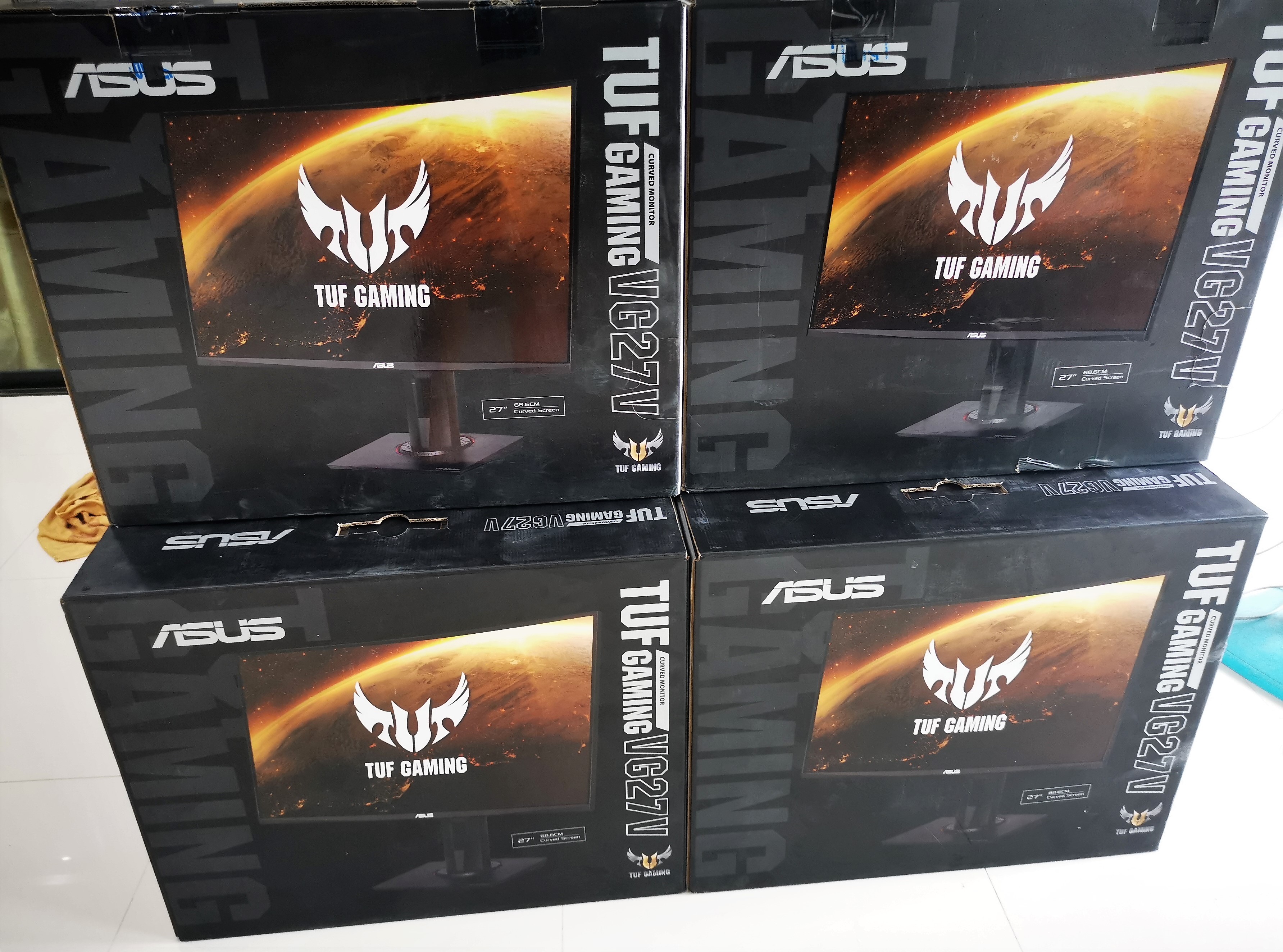 ASUS TUF GAMING VG27VQ 27" VA FHD CURVED 165Hz