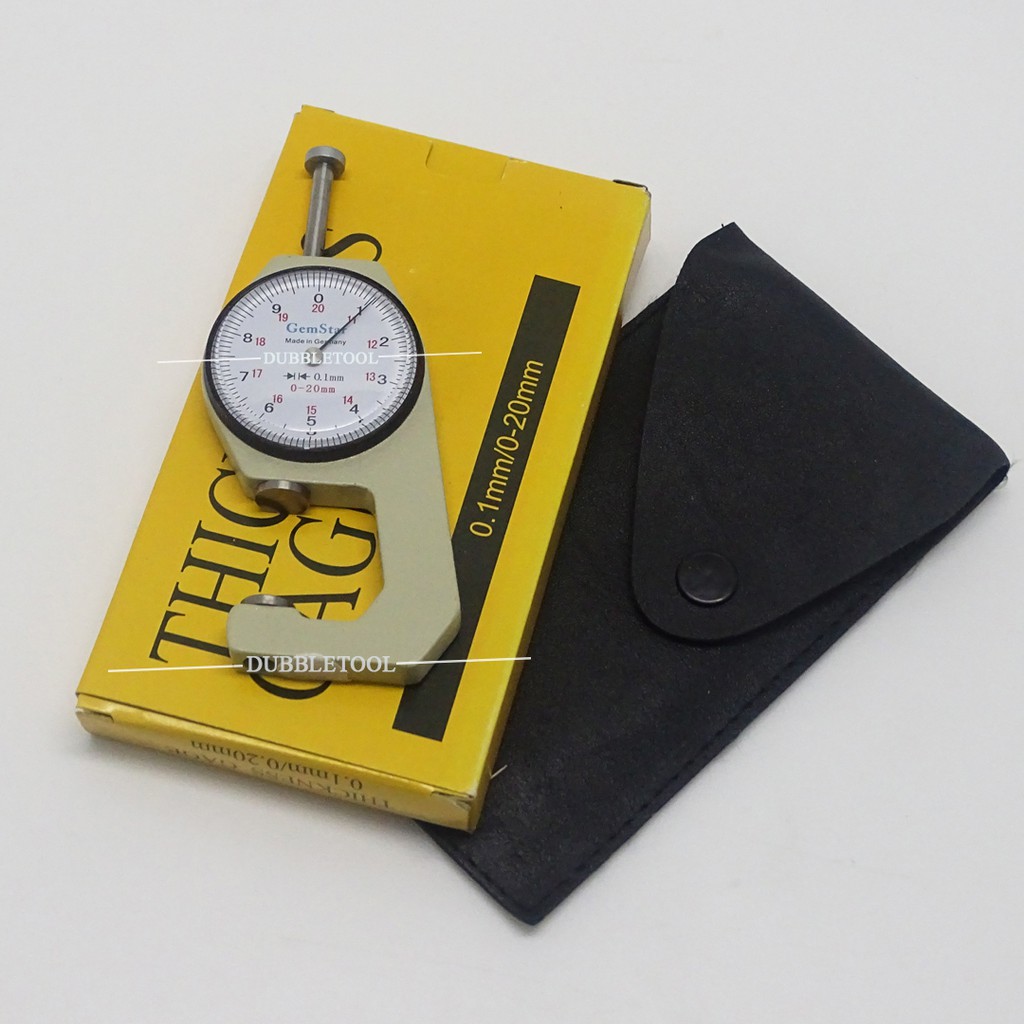 เวอร์เนียวัดขนาด นาฬิกาวัดพลอย เครื่องมือวัดเพชร พลอย แบบนาฬิกา 20 มิล