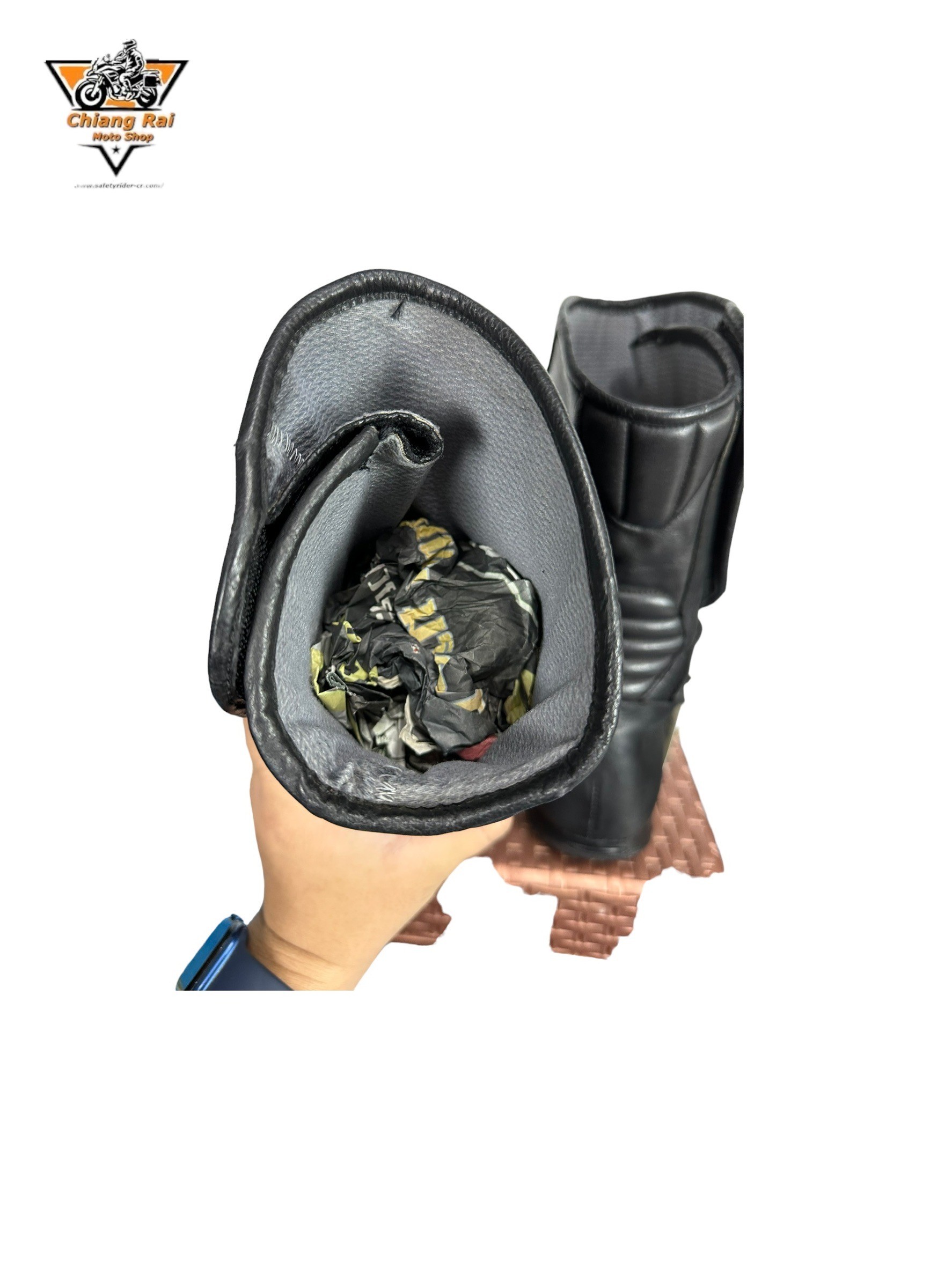 รองเท้าขี่มอเตอร์ไซด์( มือสอง) RCBS-530 Size ขนาดจากป้าย 46:EUR / 11:UK / 28.8:Cm.(ROAD)