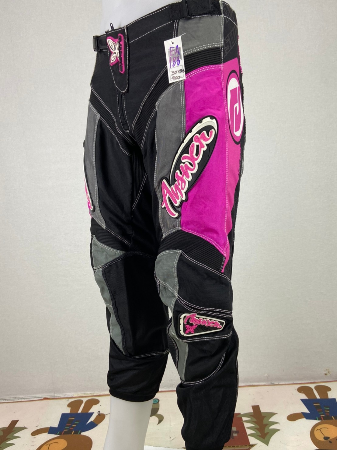 กางเกงขี่มอเตอร์ไซด์ ( มือสอง ) E&A 188: เอว 30" ยาว 26" **Electra