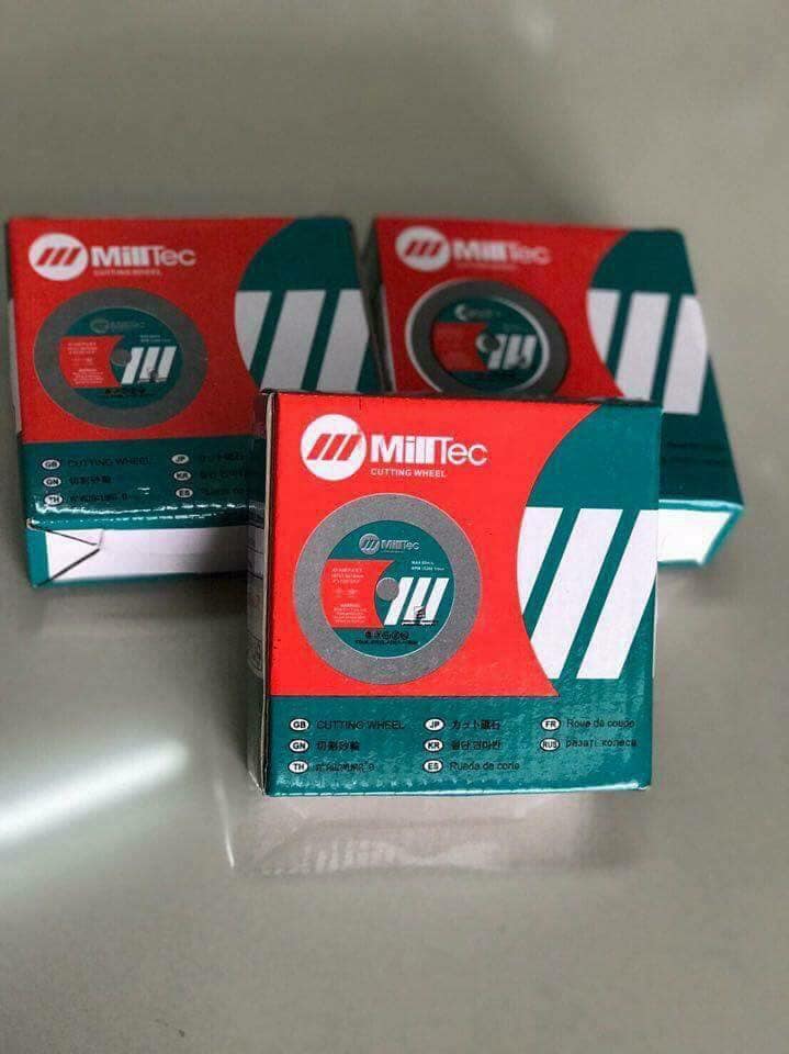 ใบตัดเหล็ก สแตนเลส MillTec 4 นิ้ว (อย่างดี)