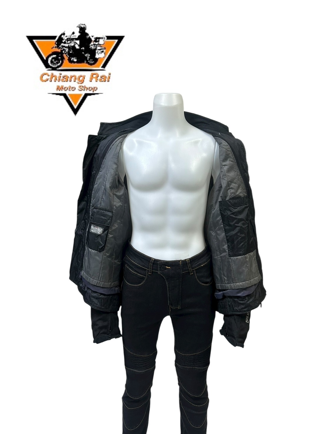 เสื้อขี่มอเตอร์ไซด์( มือสอง) CRSB 069 : อก 60" ยาว 29" (3XL) **Richa**