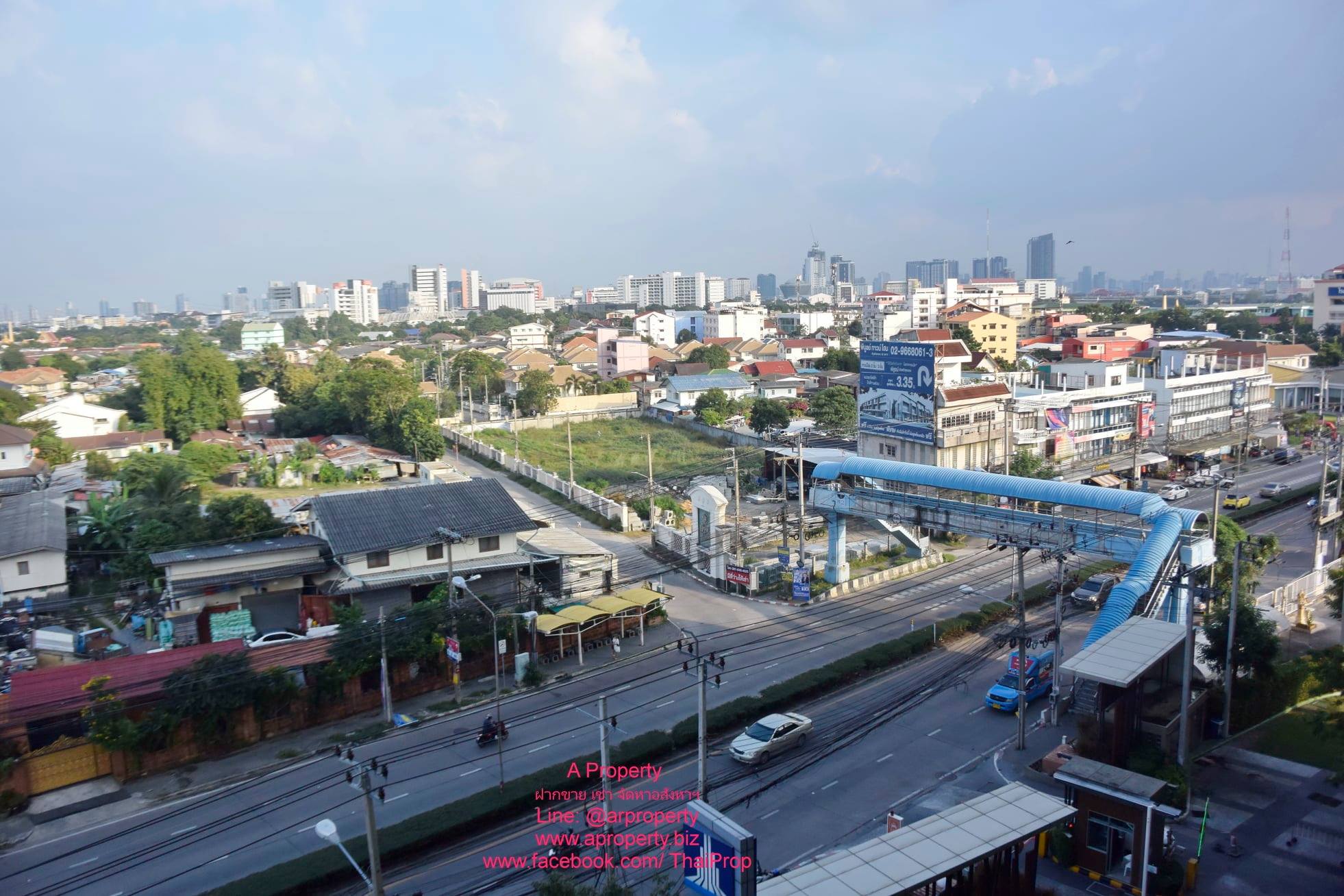 ให้เช่าลุมพินี พิบูลสงคราม-ริเวอร์วิว" ห้องมุม มีเครื่องซักผ้าให้