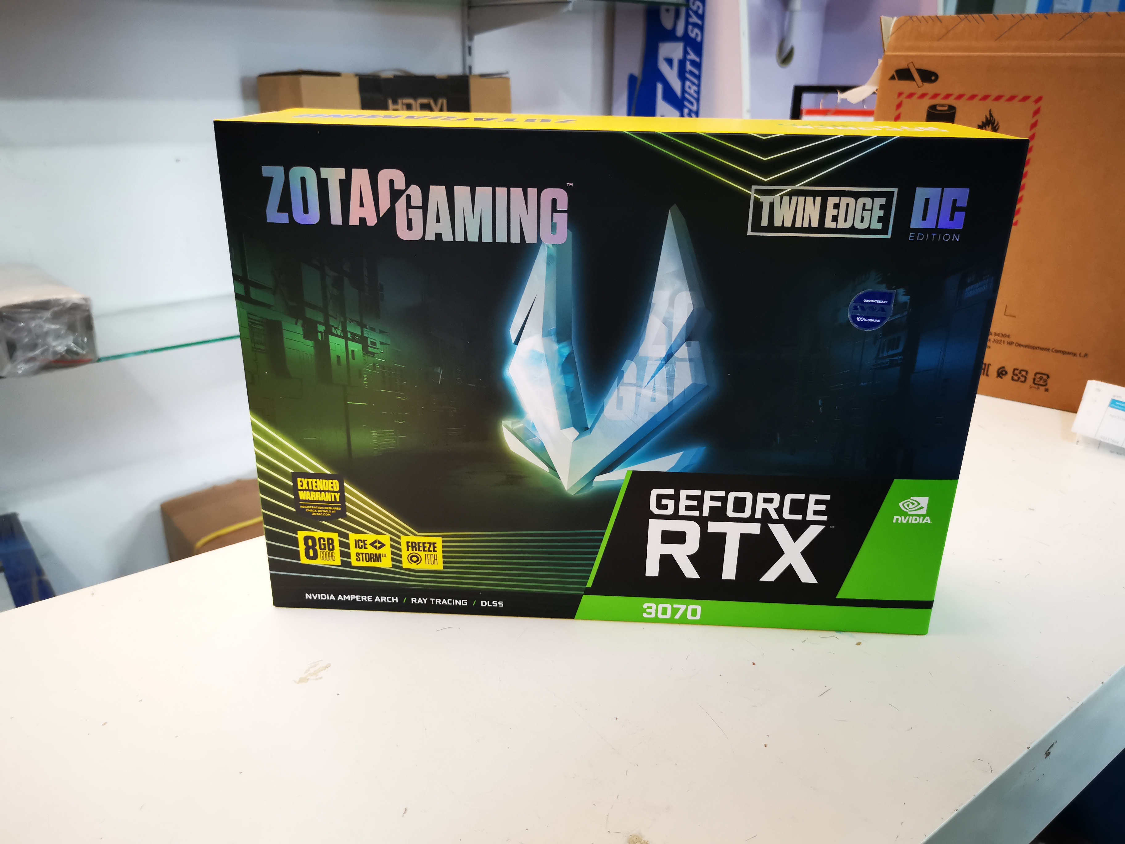 ZOTAC RTX 3070 TWIN EDGE GAMING 8GB/OC GDDR6 (LHR)